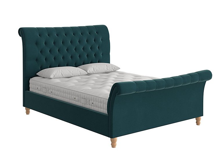 Evie Bed Frame - Double - Savannah Ocean
