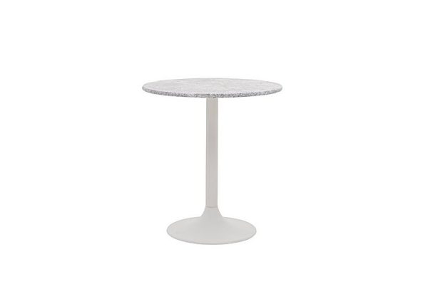 Genoa Round Dining Table  60 cm  Carrara Marble | Bed Sava