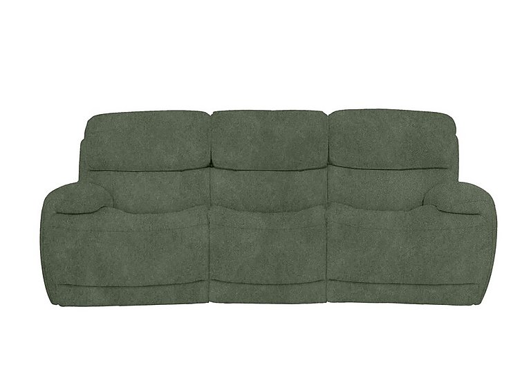 Rocco 3 Seater Fabric Power Rocker Sofa with Headrests