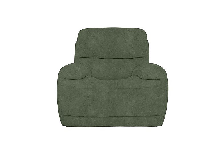 Rocco Fabric Rocker Manual Recliner Armchair with Power Headrests