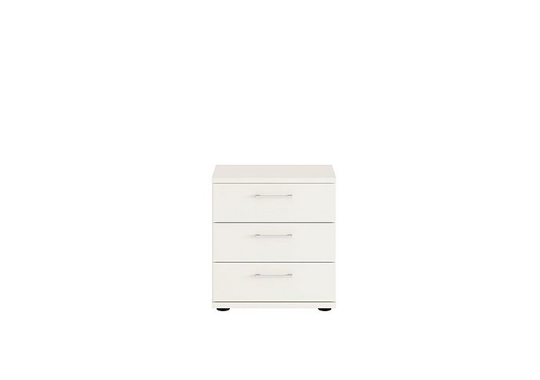 Wiemann - Oxford 3 Drawer Bedside Cabinet - White