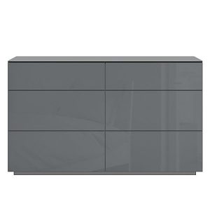 Mando Wide Chest of Drawers  Grey | Bed Sava