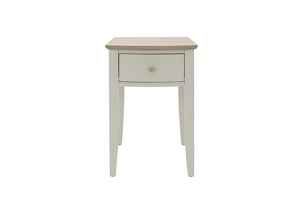 Cotswold 1 Drawer Bedside Cabinet  Soft Grey | Bed Sava