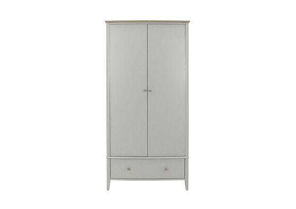 Cotswold Double Wardrobe  Warm Grey | Bed Sava