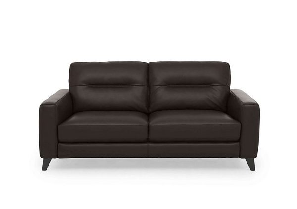 Jules 3 Seater NC Leather Sofa | Bed Sava