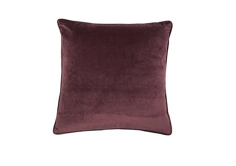 Luxe Cushion - Aubergine