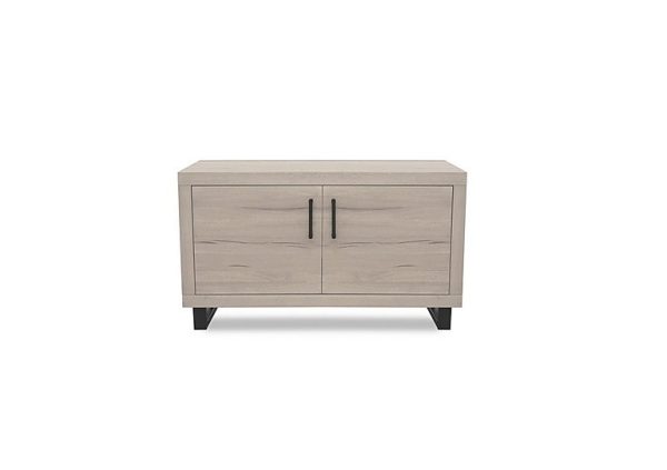 Bodahl  Compact Terra 2 Door Sideboard  White Wash | Bed Sava