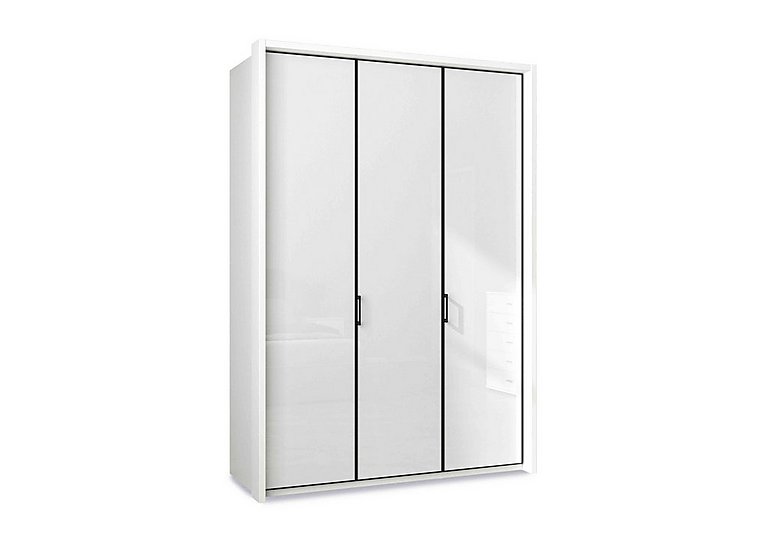 Wiemann - Dallas 157cm 3 Door Hinged Glass Wardrobe