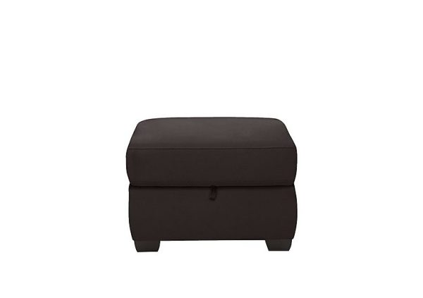 Optimus NC Leather Storage Footstool | Bed Sava