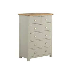 Atlantic 2 + 4 Chest of Drawers  Stone | Bed Sava