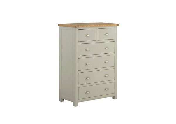 Atlantic 2 + 4 Chest of Drawers  Stone | Bed Sava
