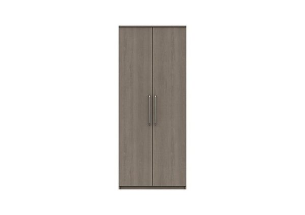 London Bedroomsfriars 2 Door Wardrobe  Beige Grey Oak | Bed Sava