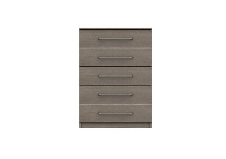 London Bedroomsfriars 5 Drawer Chest - Beige Grey Oak