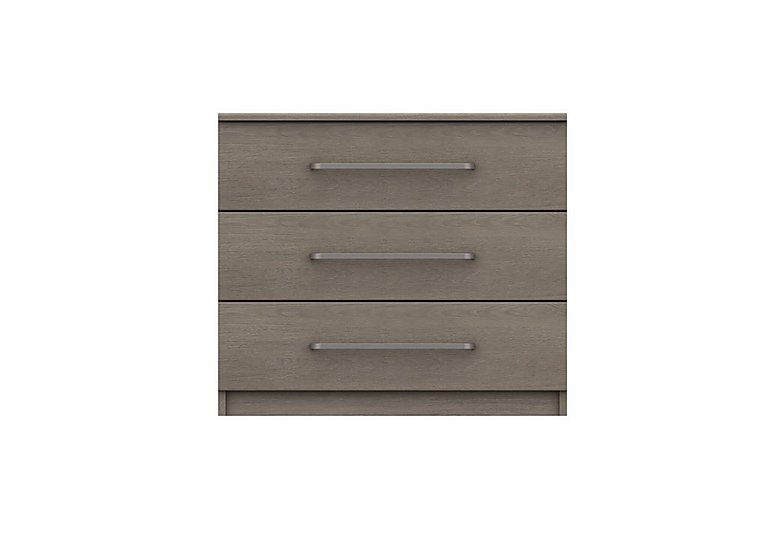 London Bedroomsfriars 3 Drawer Chest - Beige Grey Oak
