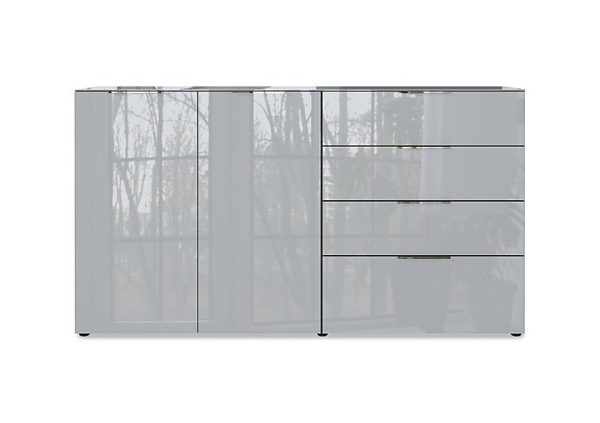 Clio Large Sideboard  Silver Grey | Bed Sava