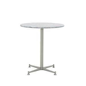 Cortina Round Dining Table  75 cm  Carrara Marble | Bed Sava