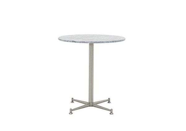 Cortina Round Dining Table  75 cm  Carrara Marble | Bed Sava