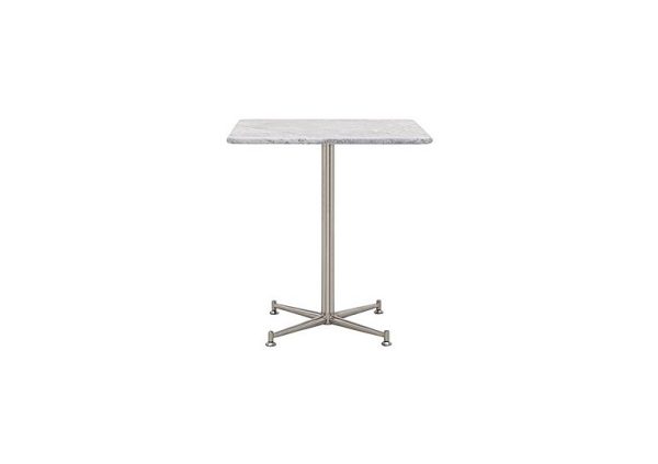 Cortina Square Dining Table  60 cm  Carrara Marble | Bed Sava