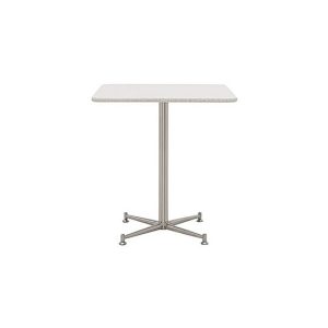 Cortina Square Dining Table  60 cm  Starlight White Quartz | Bed Sava