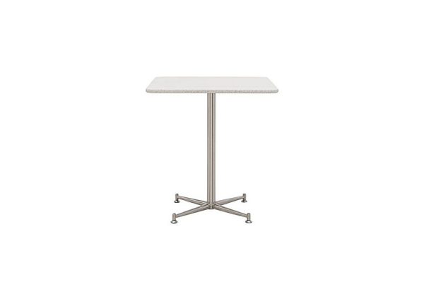 Cortina Square Dining Table  60 cm  Starlight White Quartz | Bed Sava