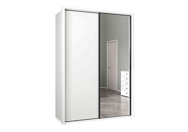 Wiemann - Dallas 160cm 2 Door Sliding Wardrobe with Mirror Door