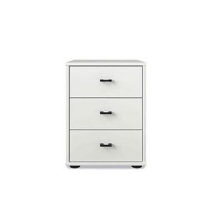 Wiemann  Dallas 40cm 3 Drawer Bedside Cabinet | Bed Sava