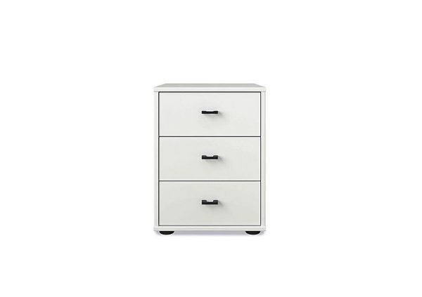 Wiemann  Dallas 40cm 3 Drawer Bedside Cabinet | Bed Sava