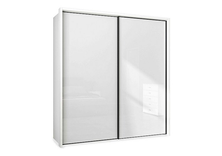 Wiemann - Dallas 210cm 2 Door Sliding Glass Wardrobe