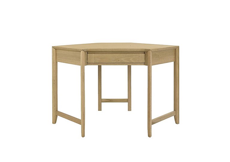 Duplex Corner Desk - Oak