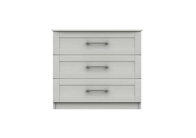 London Bedrooms - Fenchurch 3 Drawer Chest - White