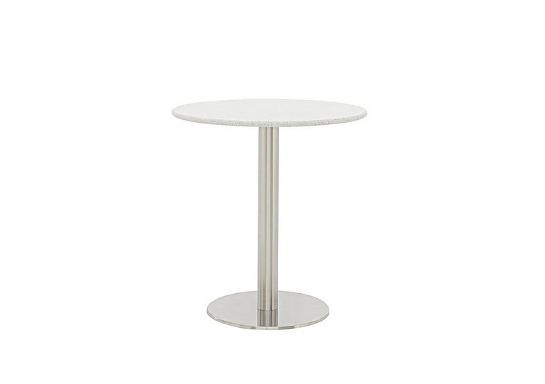 Helsinki Round Dining Table - 65-cm - Starlight White Quartz