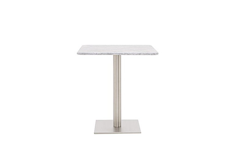 Helsinki Square Dining Table - 65-cm - Carrara Marble