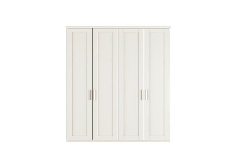 Wiemann - Kempton 4 Door Hinged Wardrobe - White