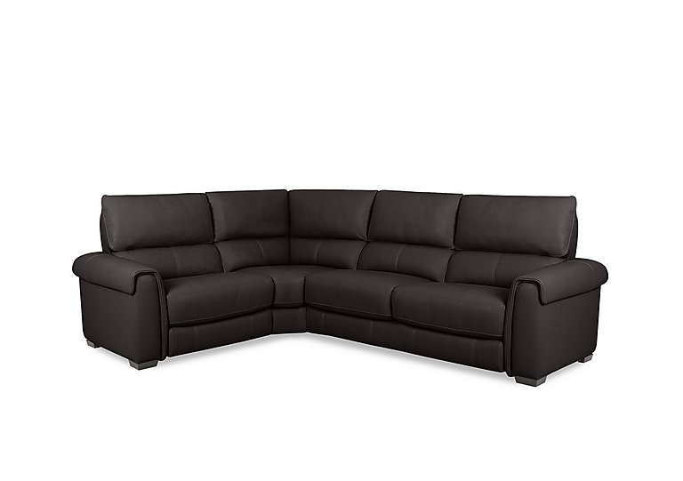 Nixon NC Leather Left Hand Facing Corner Sofa