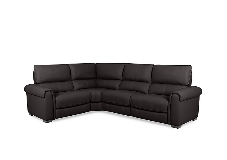 Nixon NC Leather Left Hand Facing Corner Power Recliner Sofa