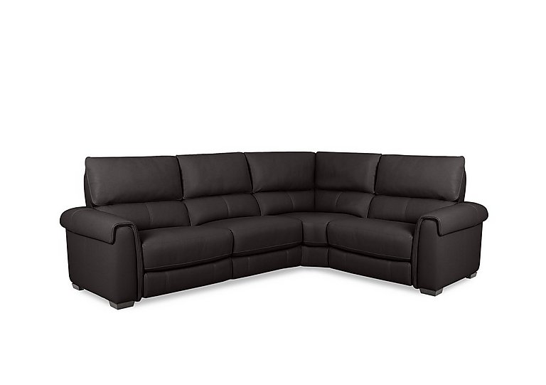 Nixon NC Leather Right Hand Facing Corner Power Recliner Sofa