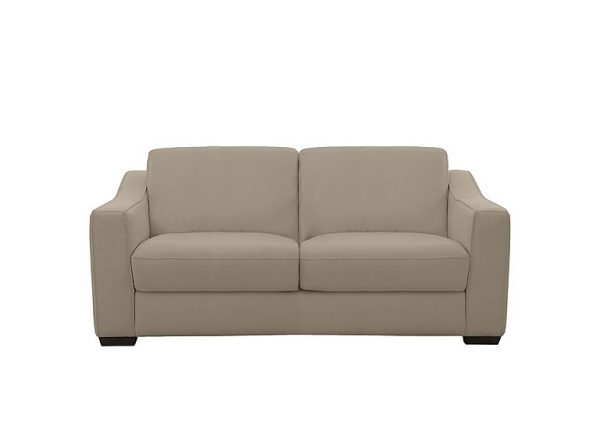Optimus 2 Seater HW Leather Sofa | Bed Sava