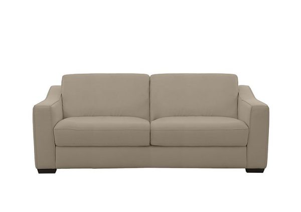Optimus 3 Seater HW Leather Sofa | Bed Sava