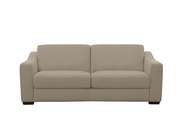 Optimus 3 Seater HW Leather Sofa