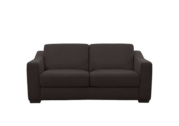 Optimus 2 Seater NC Leather Sofa | Bed Sava