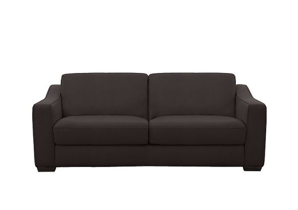 Optimus 3 Seater NC Leather Sofa | Bed Sava