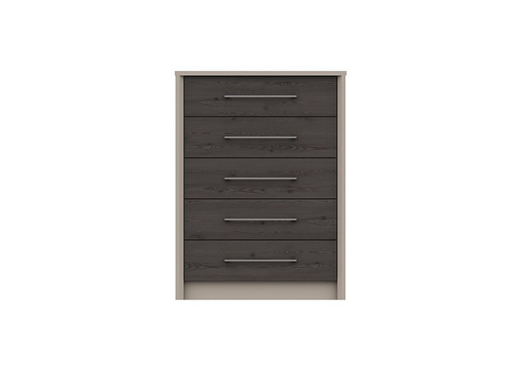 London Bedrooms - Paddington 5 Drawer Chest - Anthracite