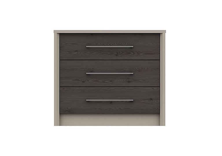 London Bedrooms - Paddington 3 Drawer Chest - Anthracite