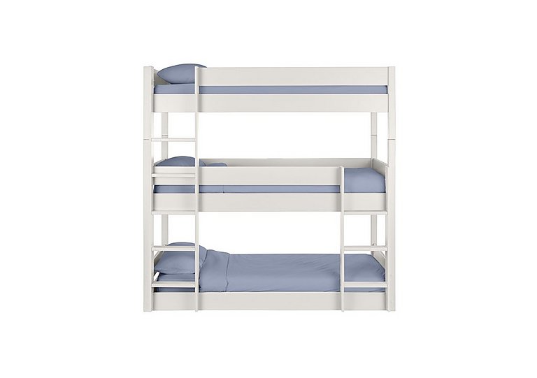 Porter Triple Bunk Bed - Surf White