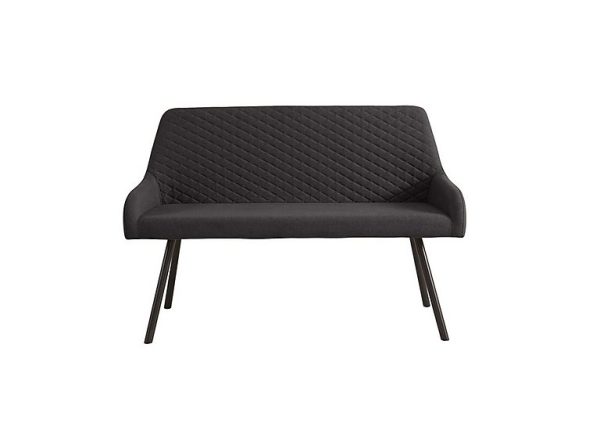 Rocket High Back Dining Bench  Shadow Grey | Bed Sava