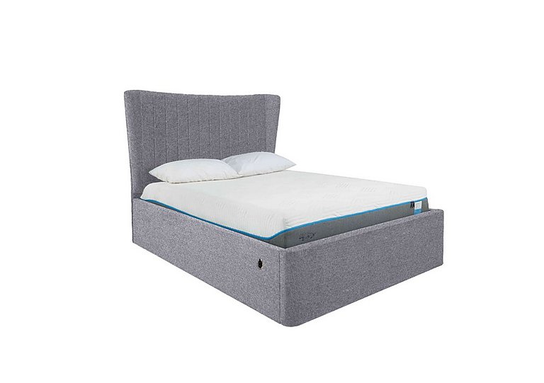 Roman Electric Ottoman Bed Frame - Double - Gatsby Mountain Haze