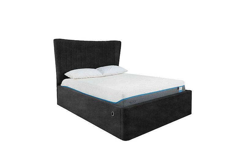 Roman Electric Ottoman Bed Frame - Double - Sanderson Coal