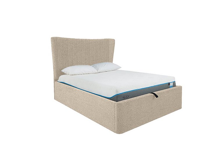 Roman Ottoman Bed Frame - Double - Gatsby Fossil Hunt