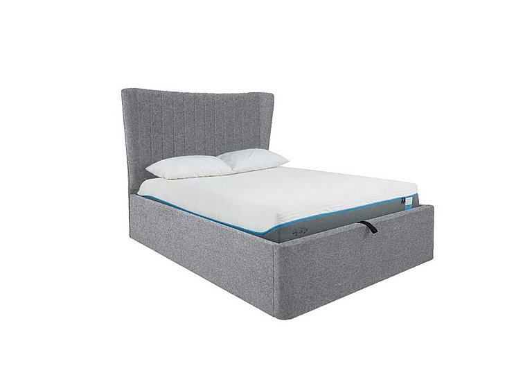 Roman Ottoman Bed Frame - Double - Gatsby Mountain Haze