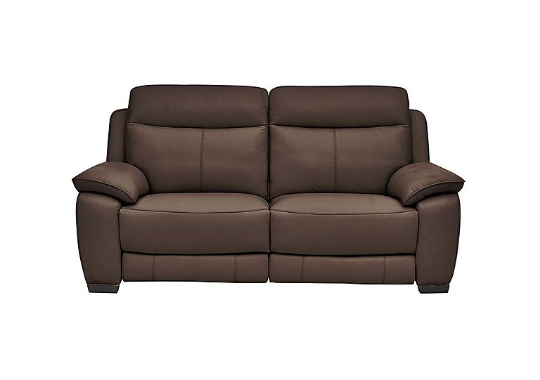 Starlight Express 2 Seater NC Leather Recliner Sofa with Power Headrests